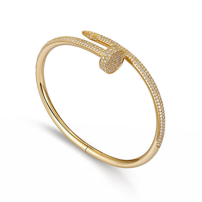 [Royal&Vicky]JUSTE BRACELET 3.5MM ALL DIAMONDS