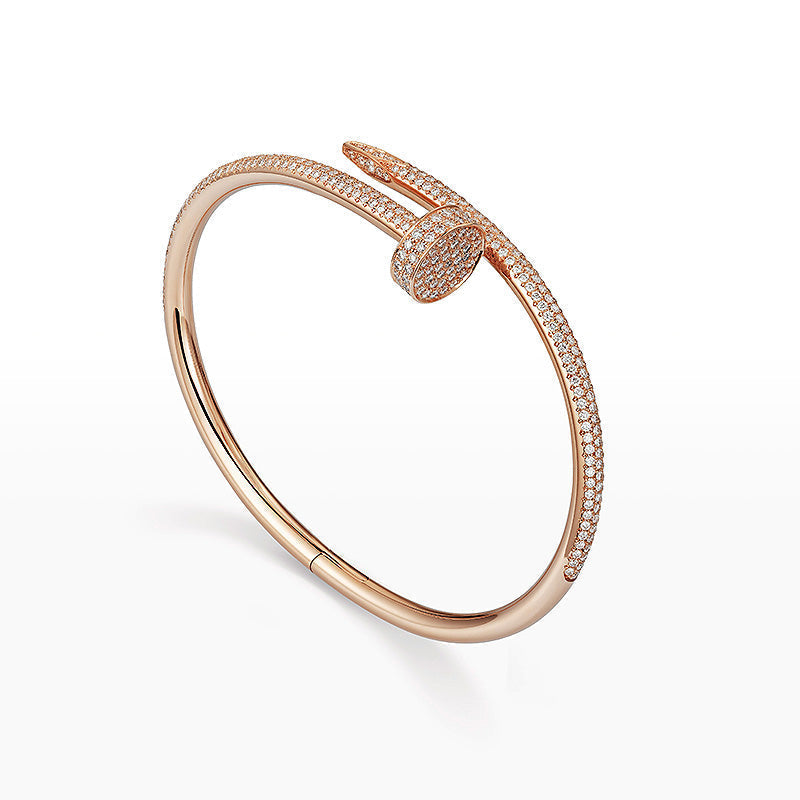 [Royal&Vicky]JUSTE BRACELET 3.5MM ALL DIAMONDS