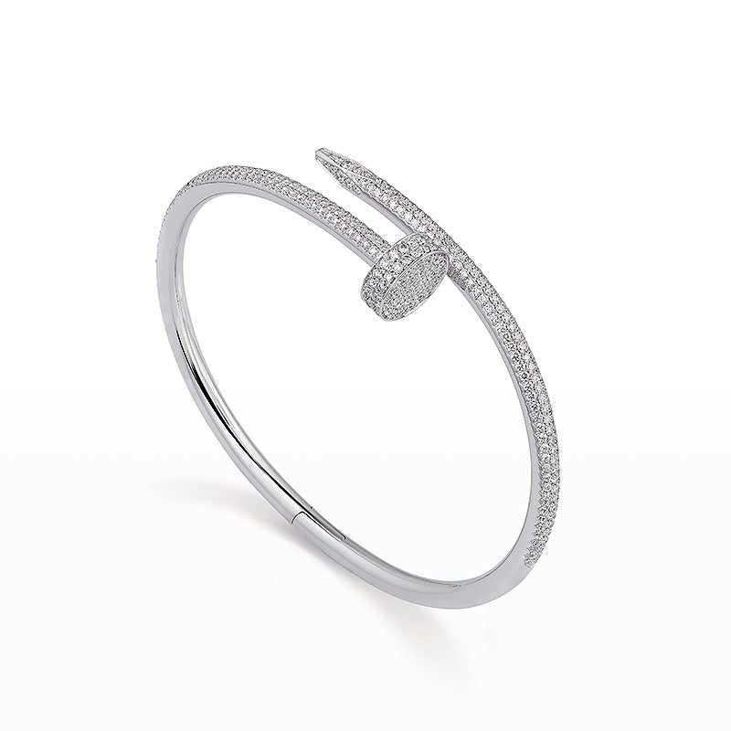 [Royal&Vicky]JUSTE BRACELET 3.5MM ALL DIAMONDS