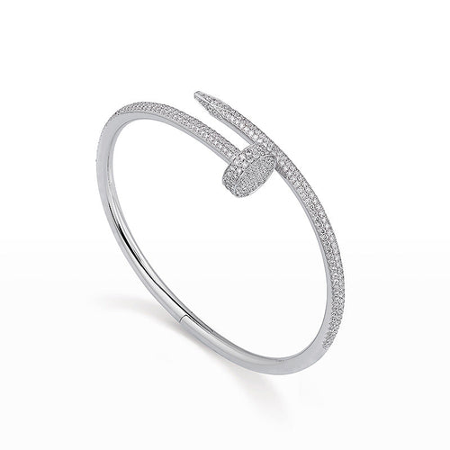 [Royal&Vicky]JUSTE BRACELET 3.5MM ALL DIAMONDS