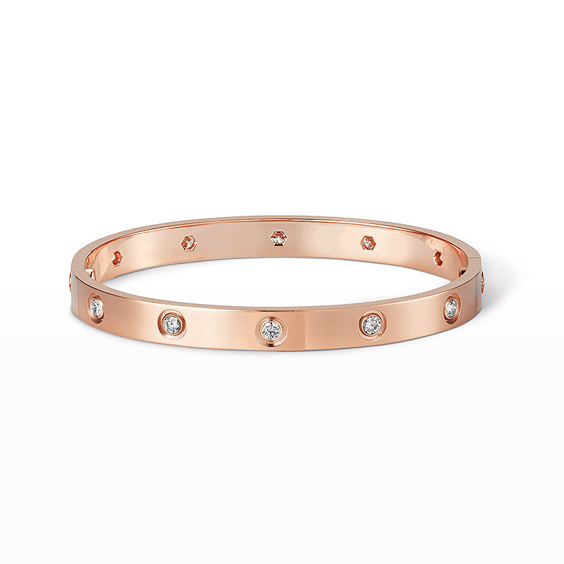 [Royal&Vicky]LOVE BRACELET 6.1MM 10 DIAMONDS