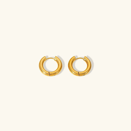 [Royal&Vicky]Bold Round Hoops