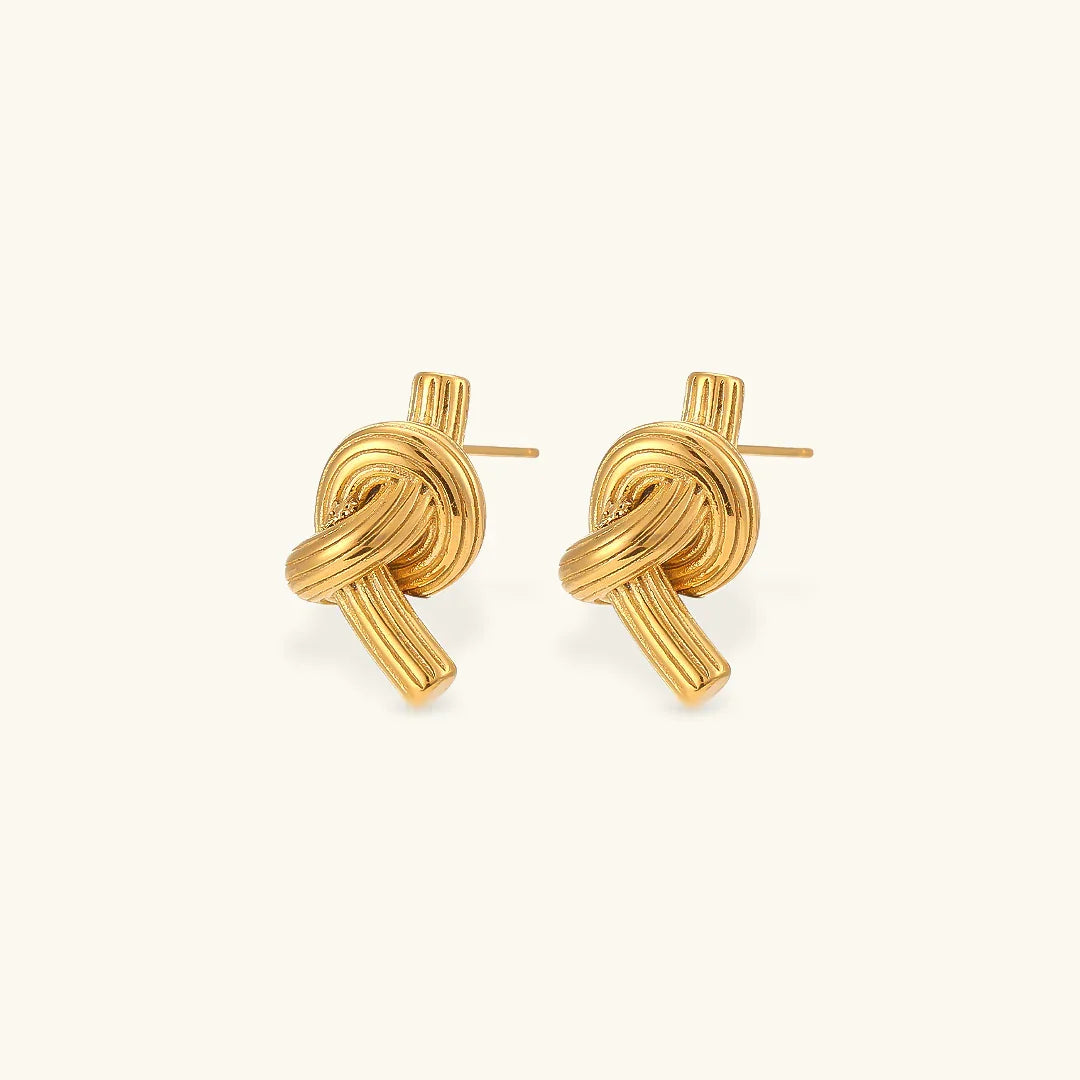 [Royal&Vicky]Briony Gold Earrings