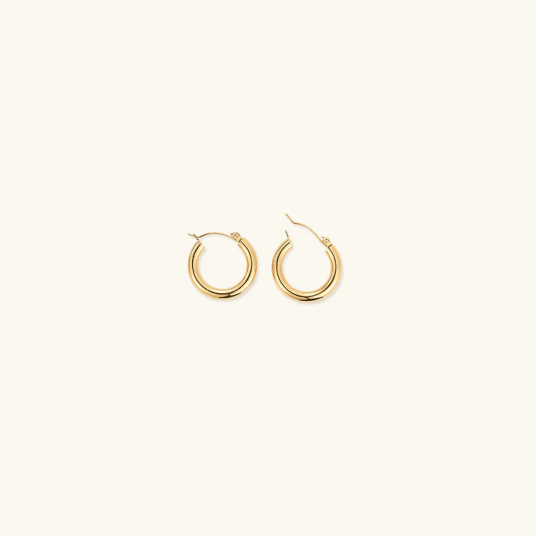 [Royal&Vicky]Broad Round Hoops