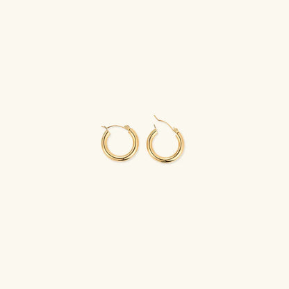 [Royal&Vicky]Broad Round Hoops