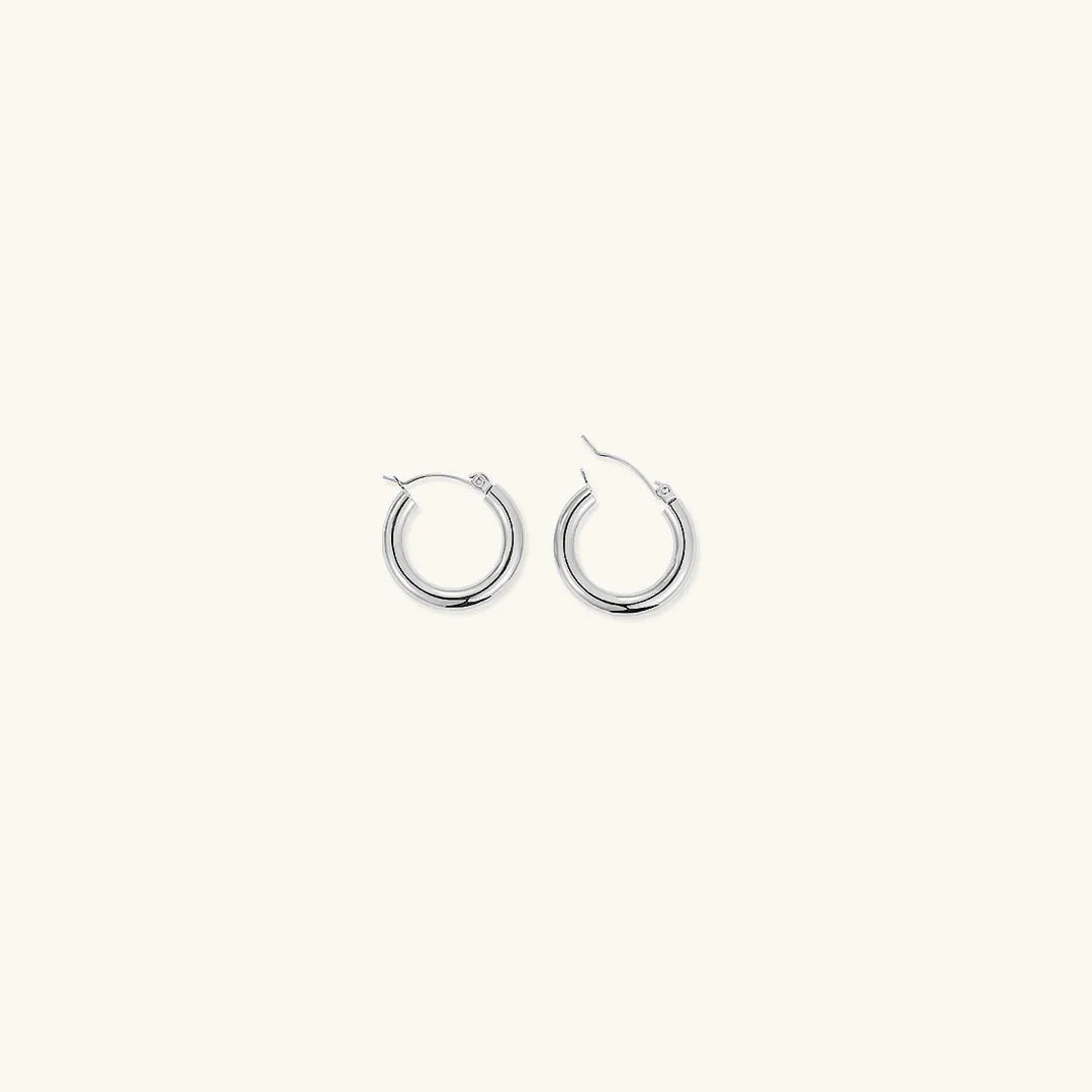 [Royal&Vicky]Broad Round Hoops