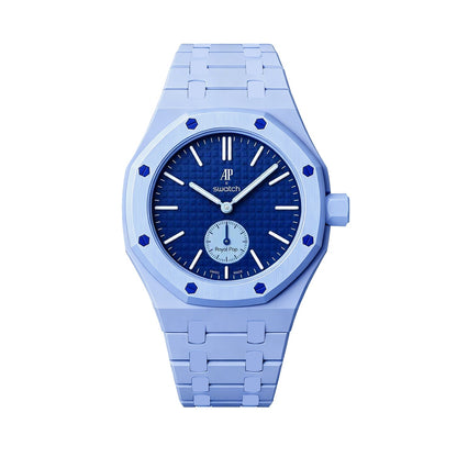 Oak Pop Exklusives hellblaues Bioceramic Armband