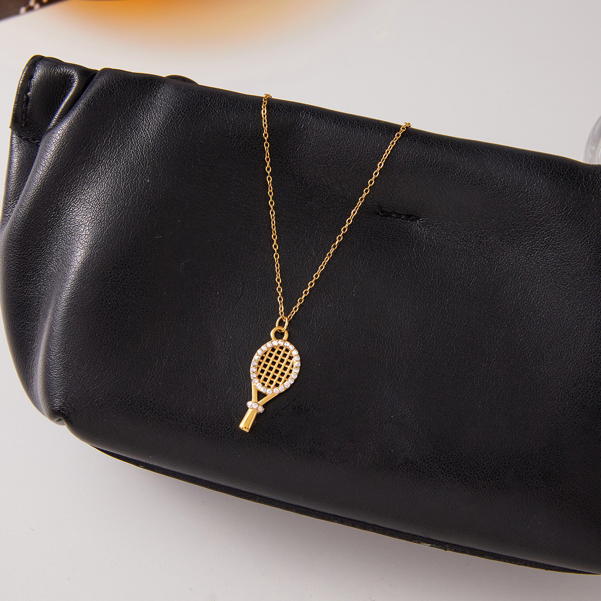 [Royal&Vicky]Aces Gold Tennis Pendant
