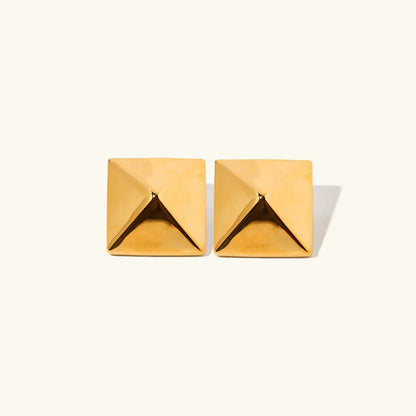 [Royal&Vicky]Barbara Gold Earrings