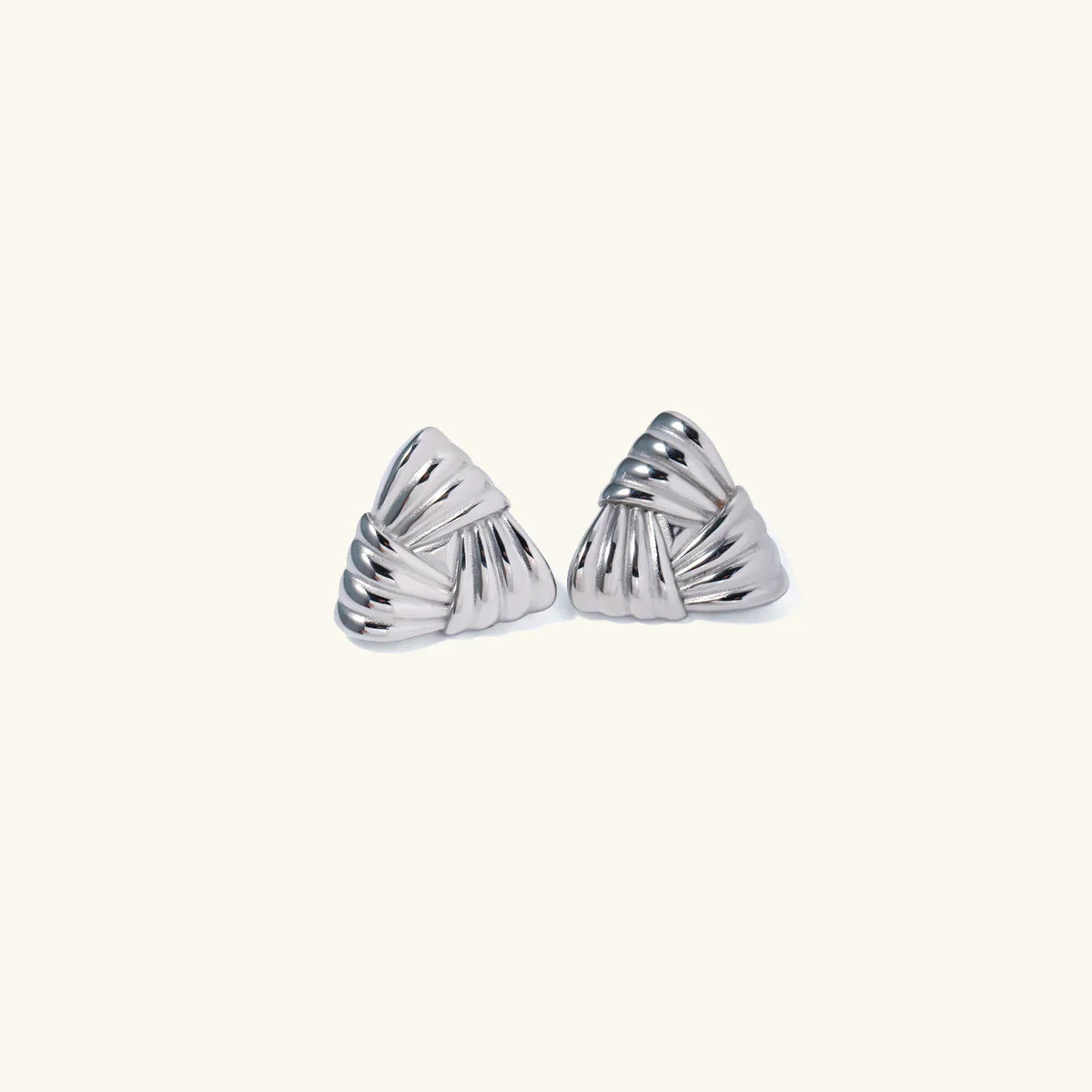 [Royal&Vicky]Brigitte Gold Earrings