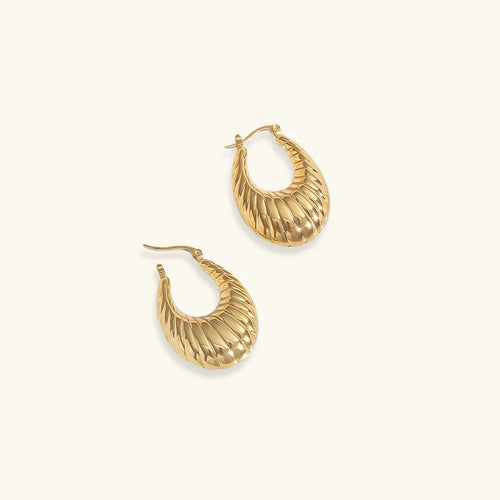 [Royal&Vicky]Camila Croissant Earrings