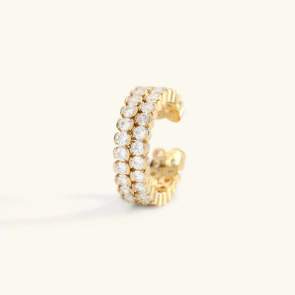 [Royal&Vicky]Cassandra Studded Gold Ring