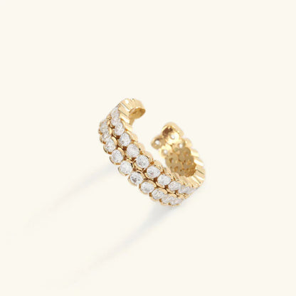 [Royal&Vicky]Cassandra Studded Gold Ring