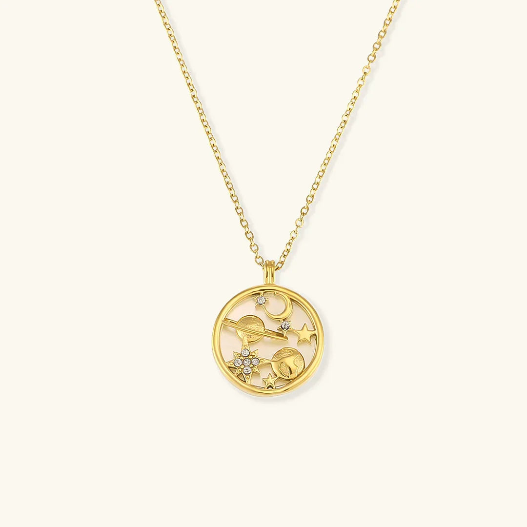[Royal&Vicky]Constance Gold Necklace