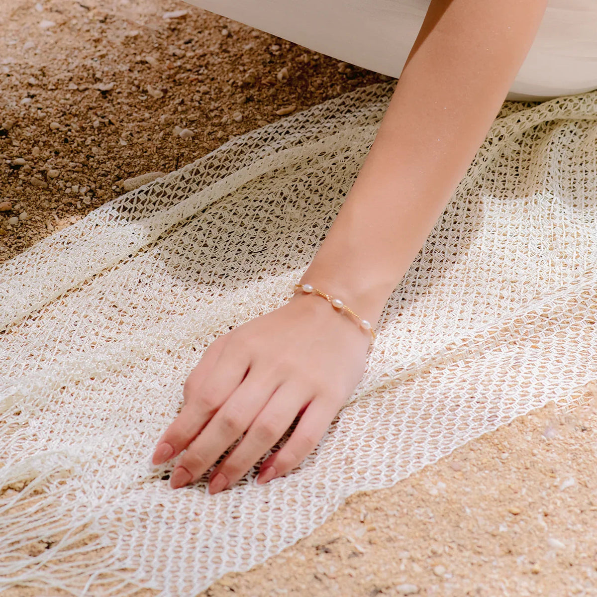 [Royal&Vicky]Coralie Freshwater Pearl Bracelet