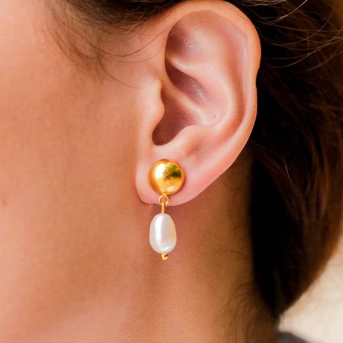 [Royal&Vicky]Cornelia Freshwater Pearl Earrings