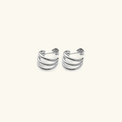 [Royal&Vicky]Cradle Gold Earrings