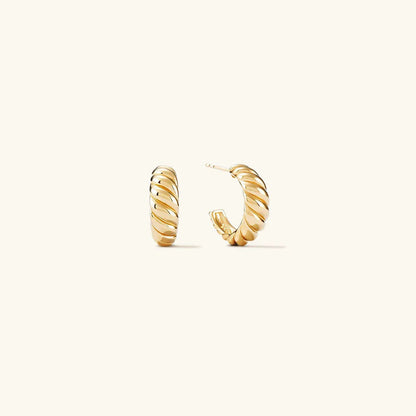 [Royal&Vicky]Croissant Arc Earrings