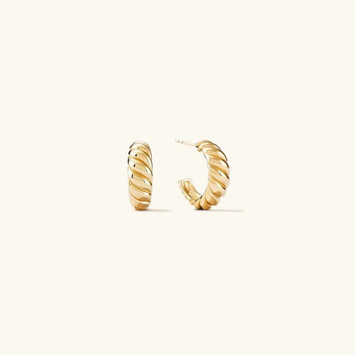 [Royal&Vicky]Croissant Arc Earrings