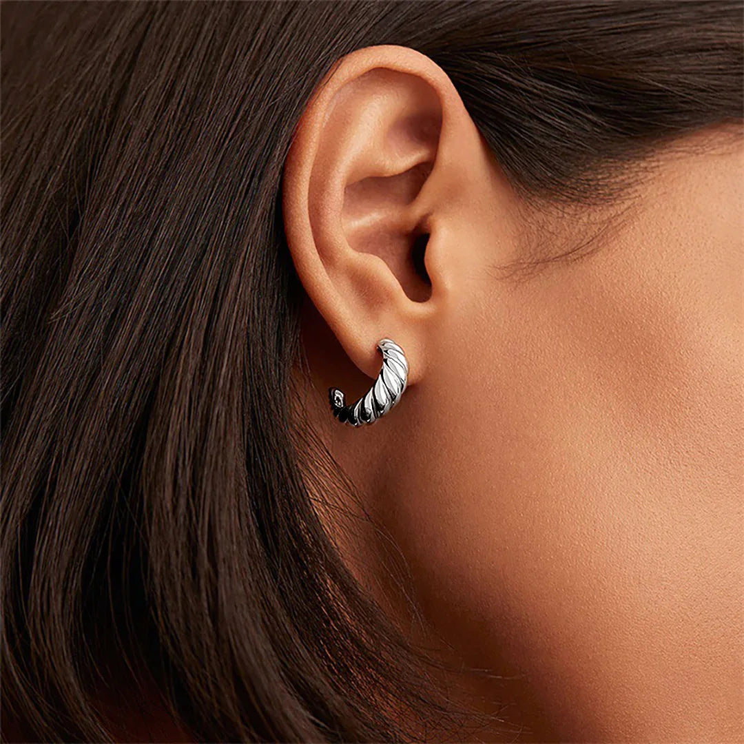 [Royal&Vicky]Croissant Arc Earrings