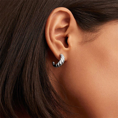[Royal&Vicky]Croissant Arc Earrings