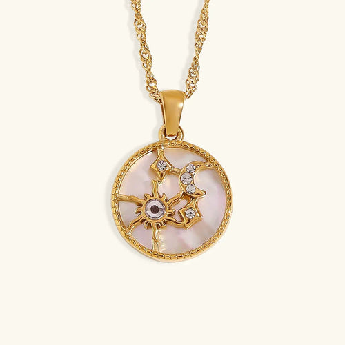 [Royal&Vicky]Cybil Gold Necklace
