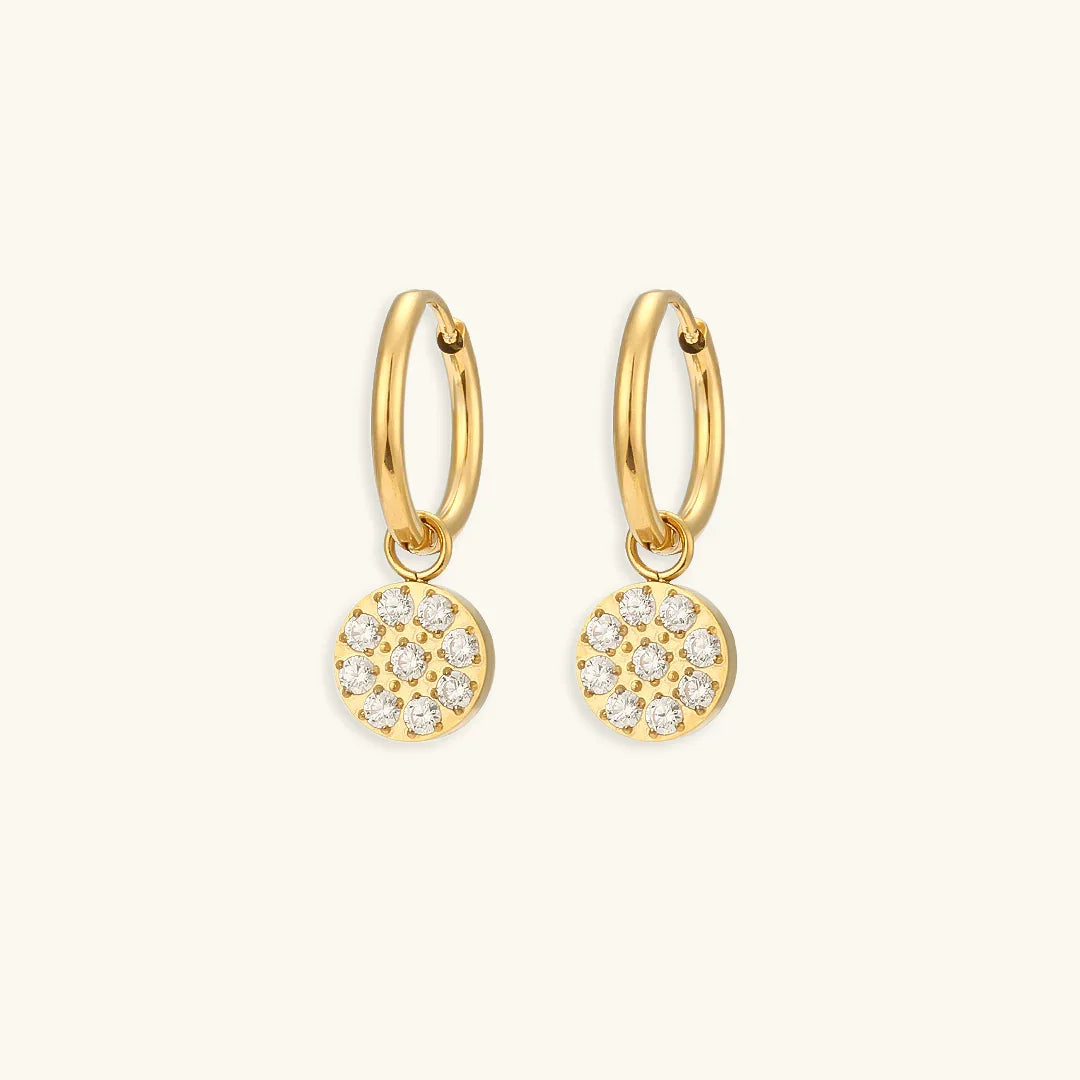 [Royal&Vicky]Margaret Gold Earrings