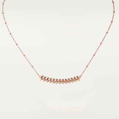 [Royal&Vicky]CLASH PINK GOLD NECKLACE