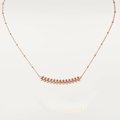 [Royal&Vicky]CLASH PINK GOLD NECKLACE