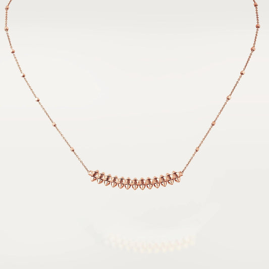 [Royal&Vicky]CLASH PINK GOLD NECKLACE