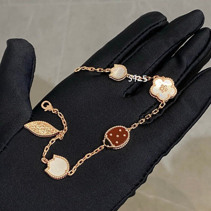 [Royal&Vicky]LUCKY SPRING 5 MOTIF BRACELET