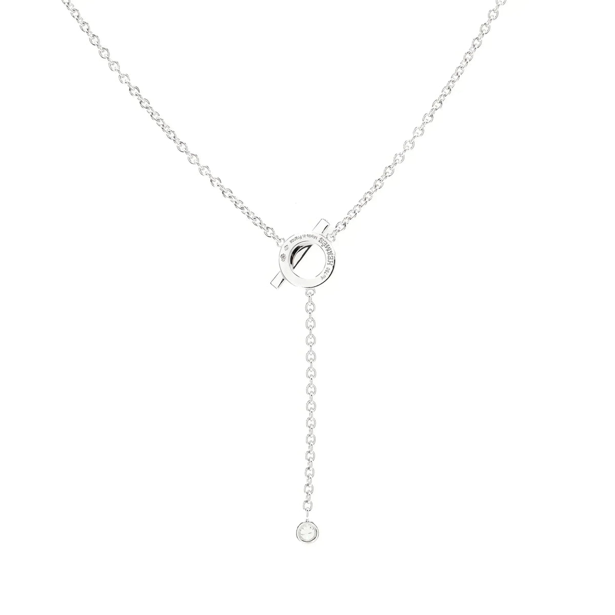[Royal&Vicky]FINESSE SILVER DIAMOND NECKLACE