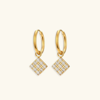 [Royal&Vicky]Margaret Gold Earrings
