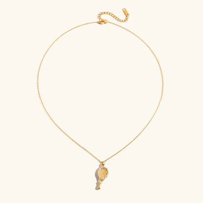 [Royal&Vicky]Aces Gold Tennis Pendant