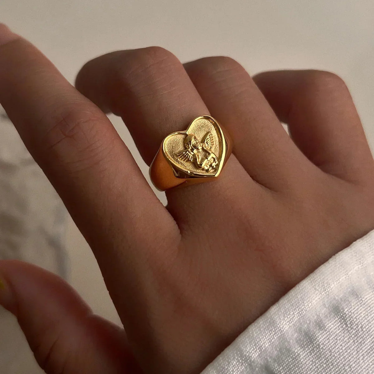 [Royal&Vicky]Cupid Gold Ring