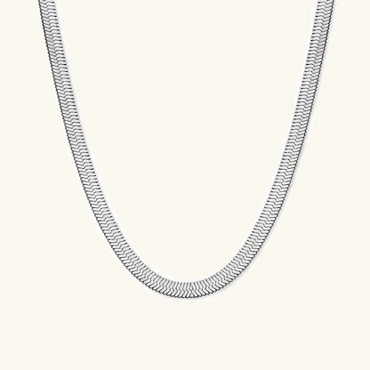 [Royal&Vicky]Elysian Gold Herringbone Necklace