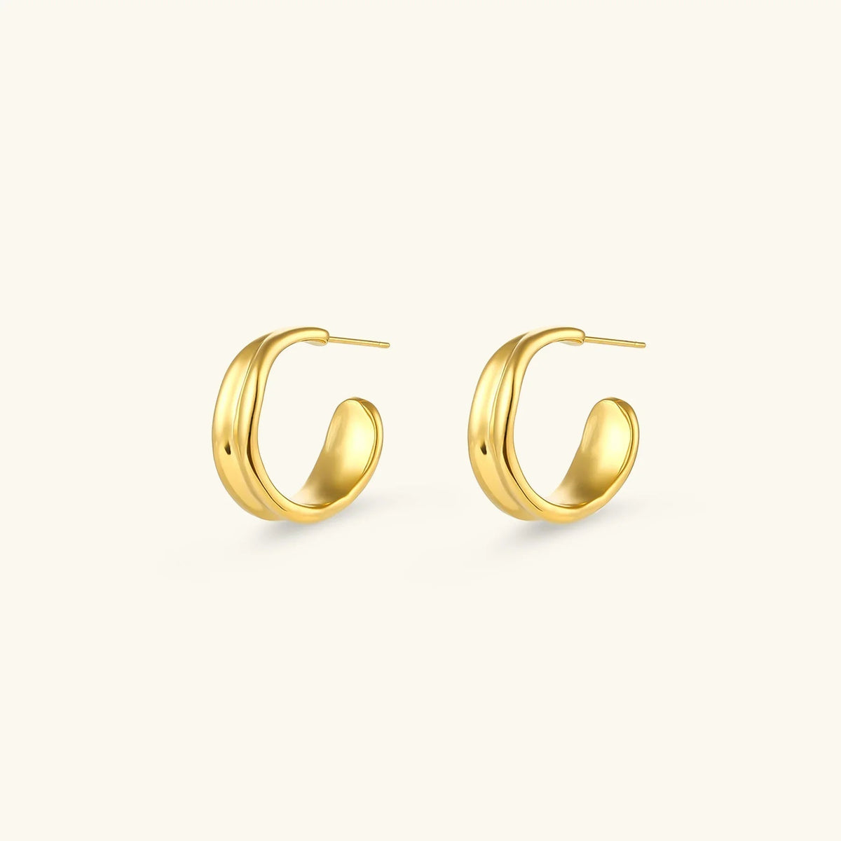 [Royal&Vicky]Emily Wave Earrings