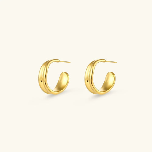 [Royal&Vicky]Emily Wave Earrings