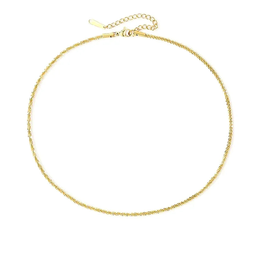 [Royal&Vicky]Audrey Gold Chain Necklace