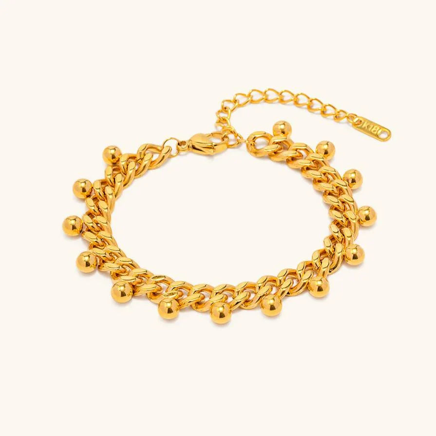 [Royal&Vicky]Felicity Gold Chain Bracelet