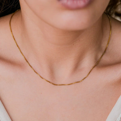 [Royal&Vicky]Geordyn Gold Chain Necklace