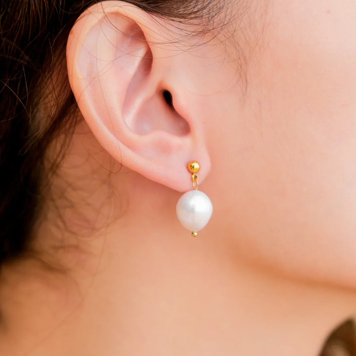 [Royal&Vicky]Gloria Freshwater Pearl Earrings