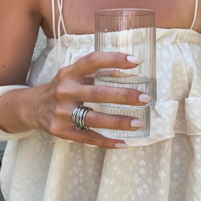 [Royal&Vicky]Emmanuelle Diamond Ring Stack