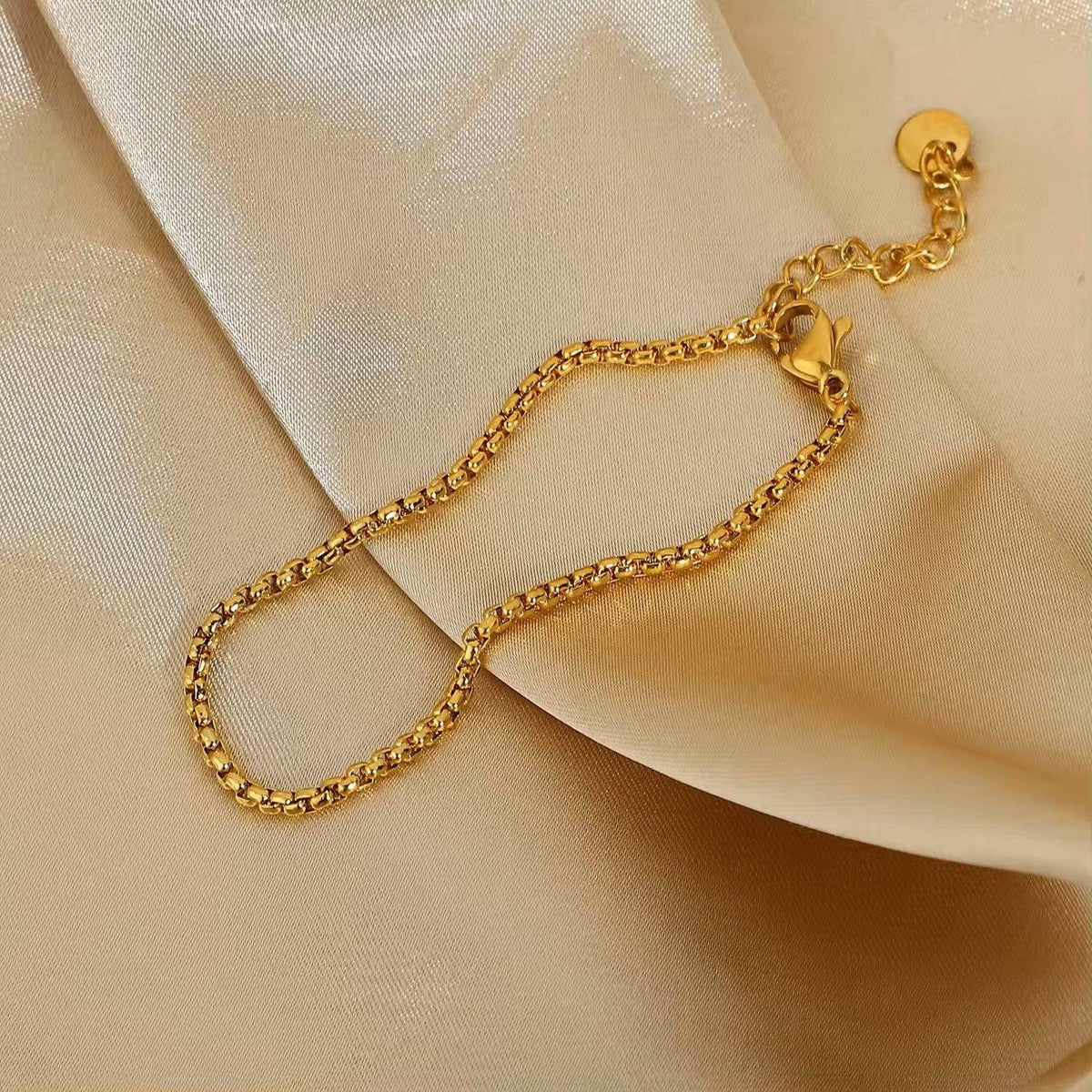 [Royal&Vicky]Janet Gold Bracelet