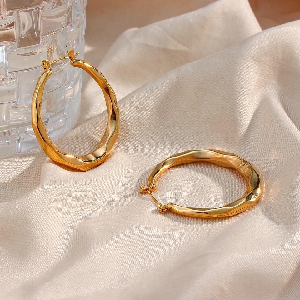 [Royal&Vicky]Aire Hoop Earrings
