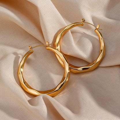 [Royal&Vicky]Aire Hoop Earrings