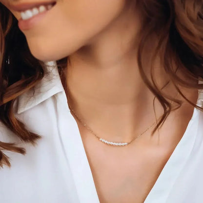 [Royal&Vicky]Emilia Freshwater Pearl Necklace