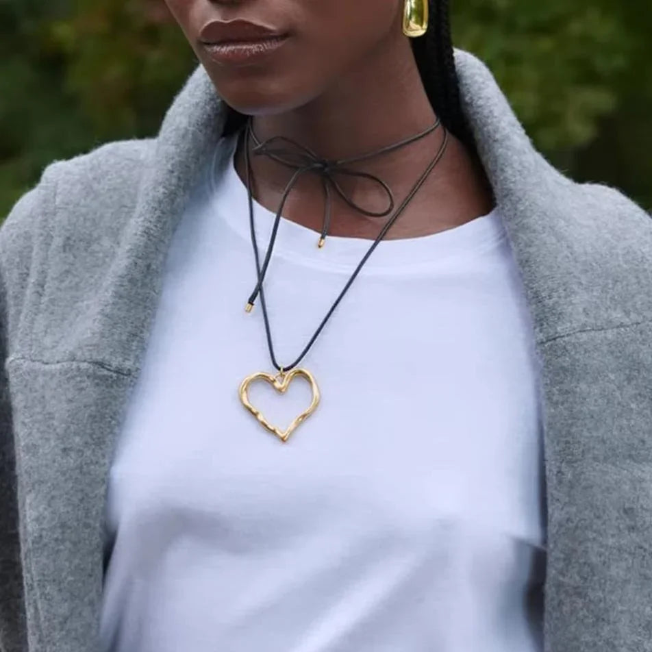[Royal&Vicky]Francine Heart Pendant