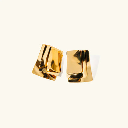 [Royal&Vicky]Hettie Gold Earrings