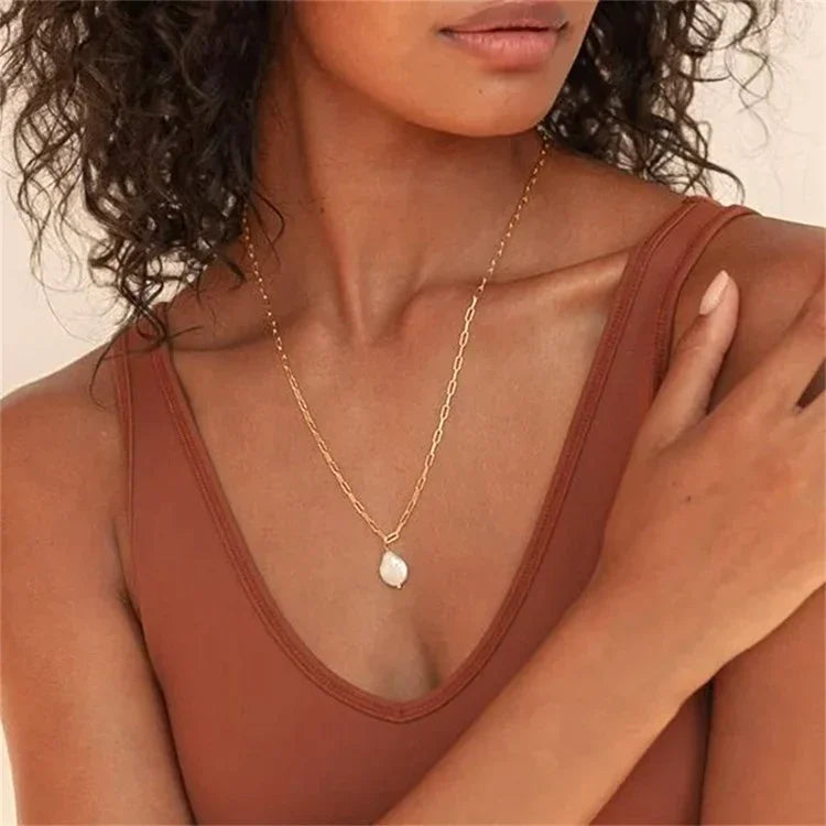 [Royal&Vicky]Angelica Freshwater Pearl Necklace